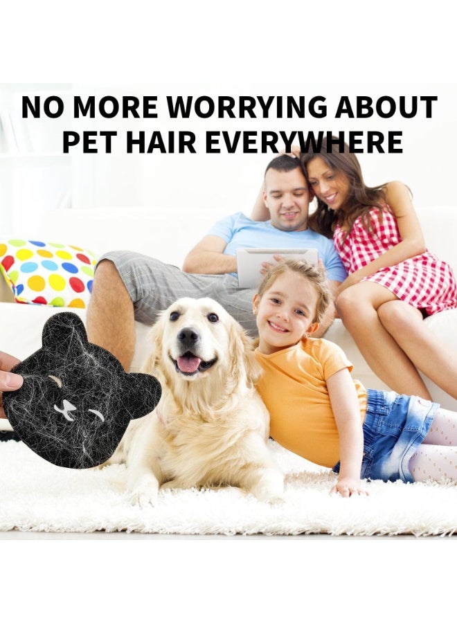 OSHIMA 8 PCS Pet Hair Remover for Laundry, Reusable Pet Fur Washer & Dryer Lint Catcher, Dog Cat Hair Catcher, Sponges Removes Pet Fur - Image 3